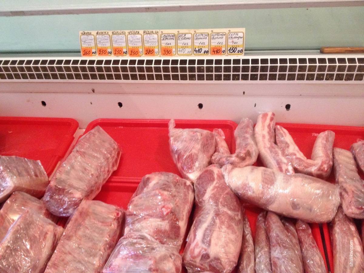Цены на свинину в Звенигороде (Мясоед 37)