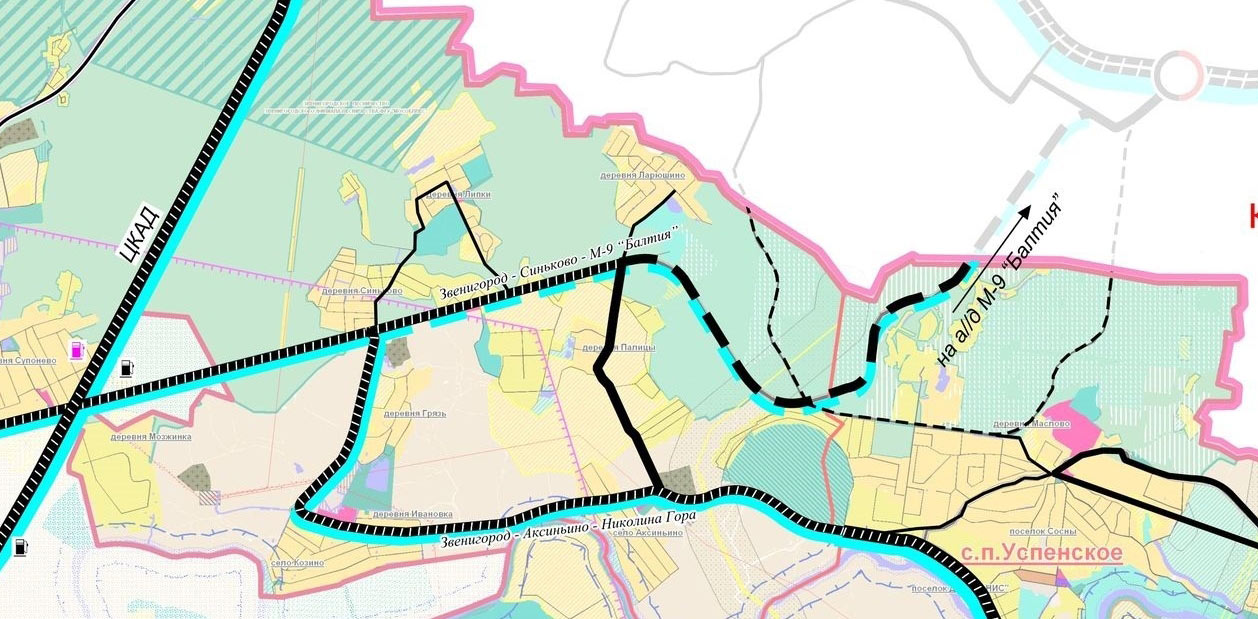 Снегири карта московской области